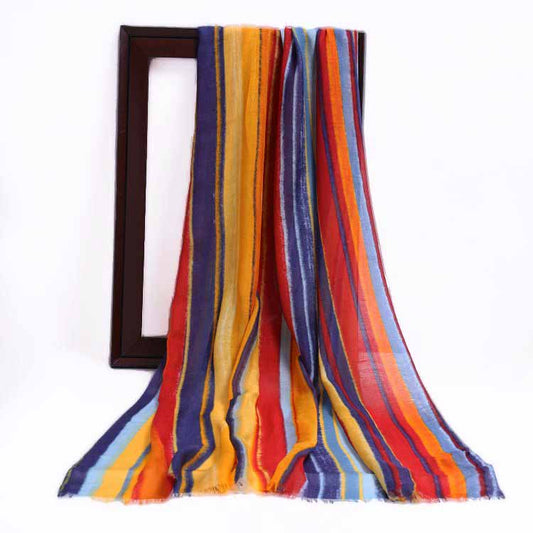 Geometric Modal Silk Designer Scarf