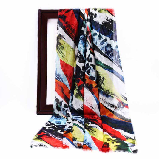 Animal Modal Silk Designer Scarf
