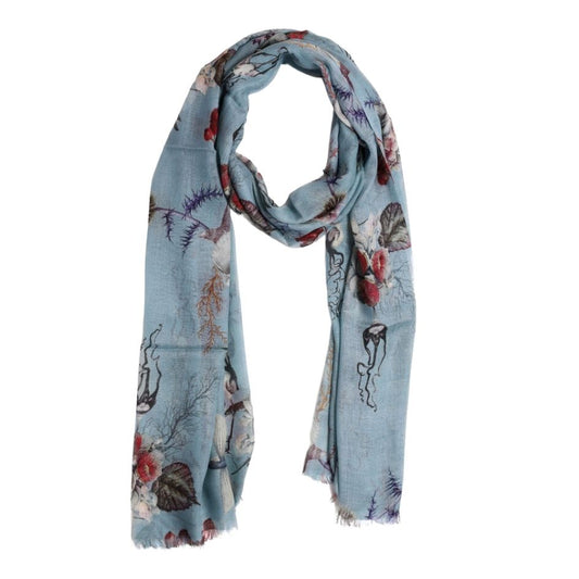 Australian Coastal Modal Silk Designer Scarf