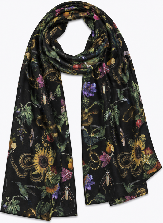 Australian Coastal Pure Silk Designer Scarf