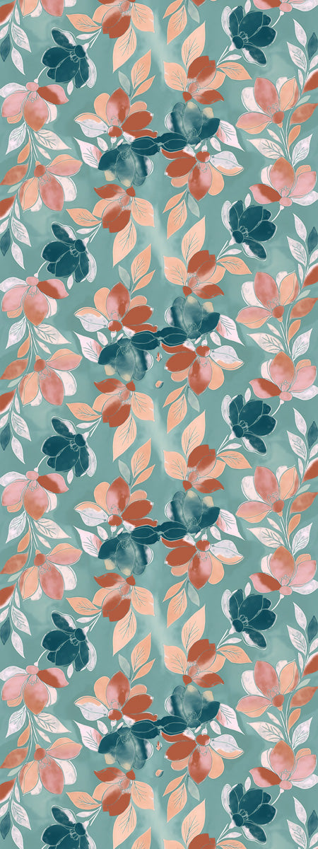 Sage Garden Pure Silk Scarf