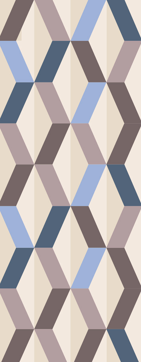 Isometric Harlequin Pure Silk Scarf