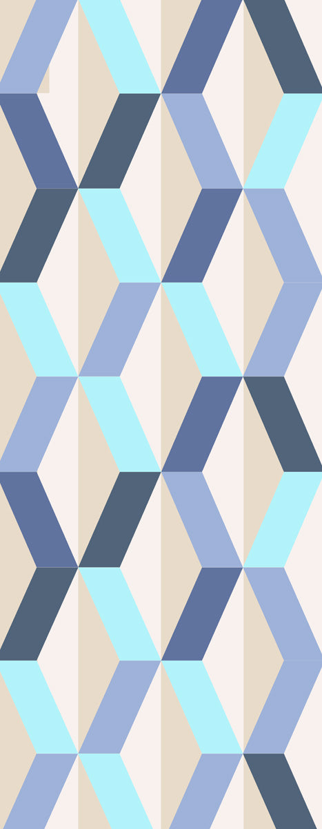 Isometric Harlequin Pure Silk Scarf