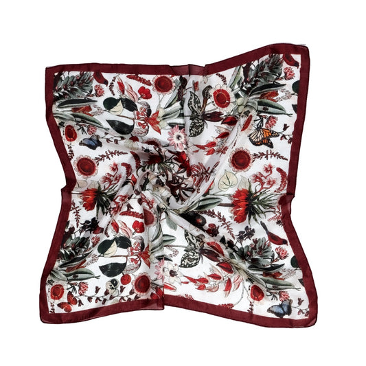 Australian coastal Pure Silk Square Scarf