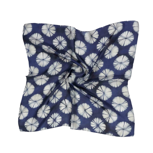 Foulard carré en pure soie japonaise