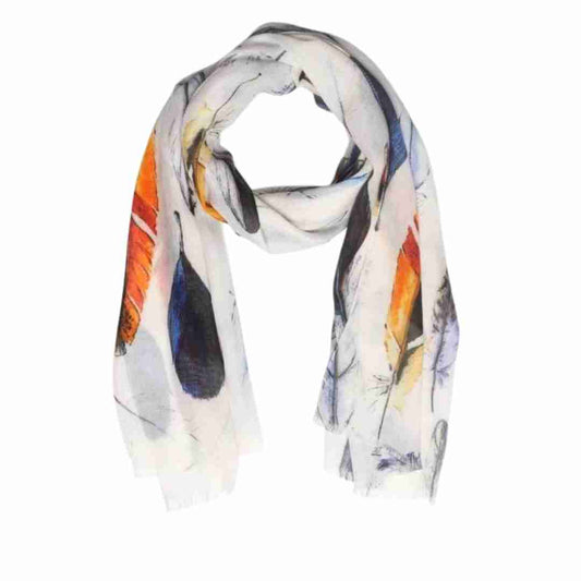 Animal Merino Silk Designer Scarf