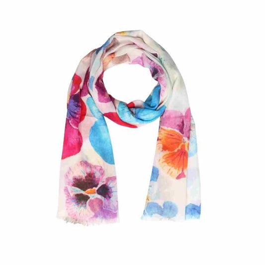 Floral Cotton Modal Designer Scarf