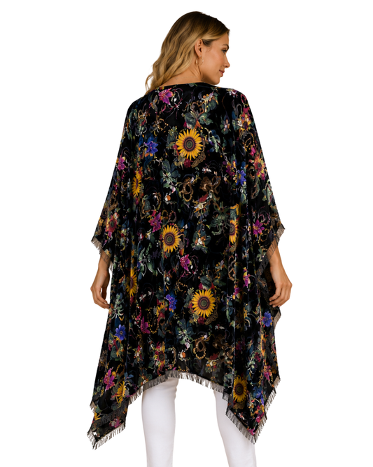 Australian Coastal Merino Wool Travel Cape