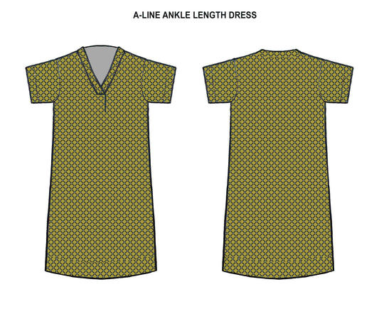 VNDS-PB53 (V-neck dress)