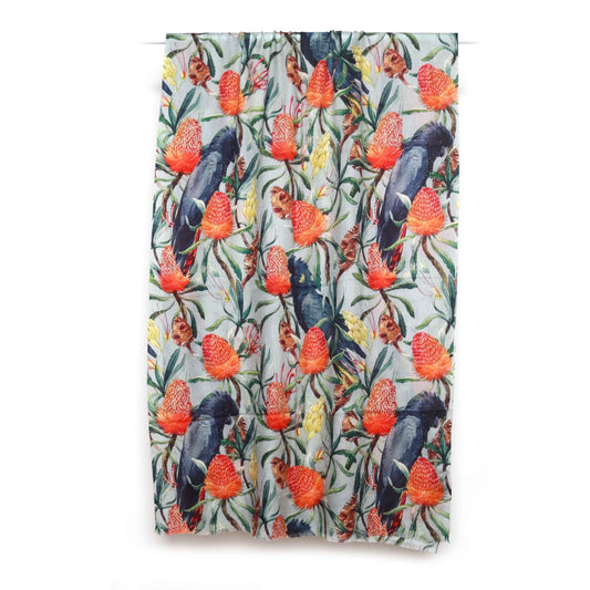 Bufanda de diseño de seda merino de la costa australiana