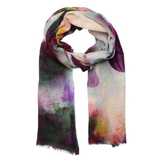 Abstract Modal Silk Designer Scarf