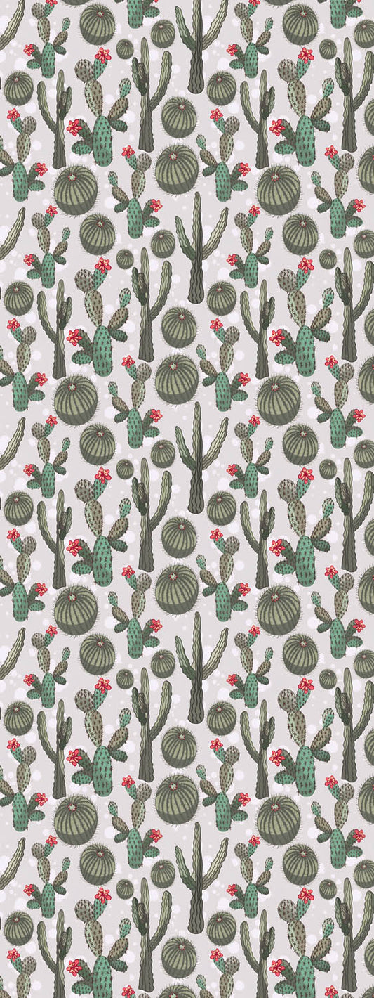 Cactus Print Modal Silk Designer Scarf