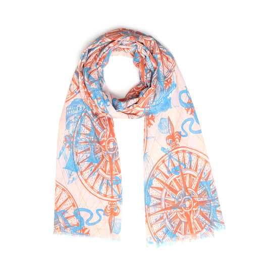 Australian Coastal Cotton Modal Designer Scarf