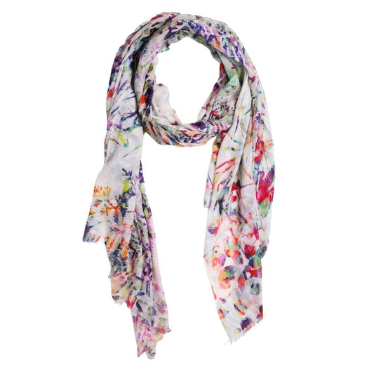 Abstract Modal Silk Designer Scarf