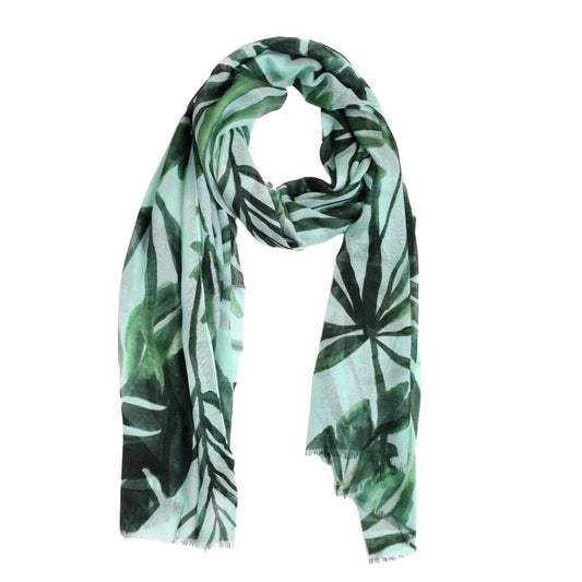 Floral Modal Silk Designer Scarf