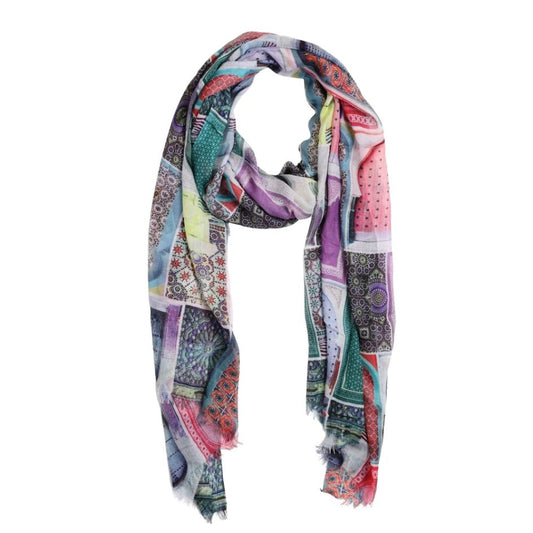 Architectural Modal Silk Designer Scarf