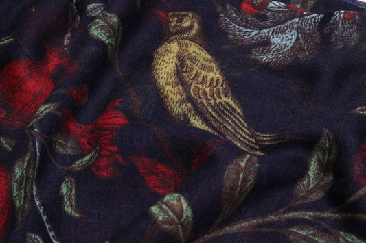 Animal Merino Silk Designer Scarf